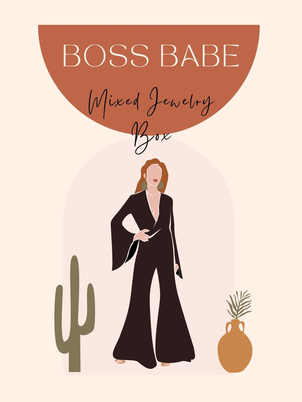 Boss Babe Mixed Jewelry Box- Bold, Power Pieces